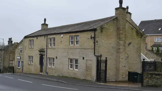 Housing on Daisy Hill Road in Bradford, on rising ground above the city