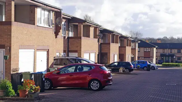 Housing at Richardson Place in Oldbrook, Milton Keynes