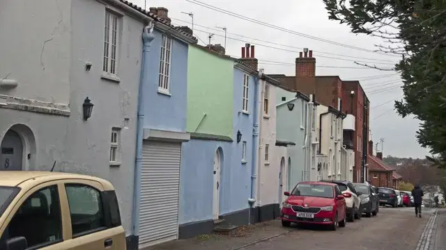 Terraced houses on Heigham Grove in Norwich